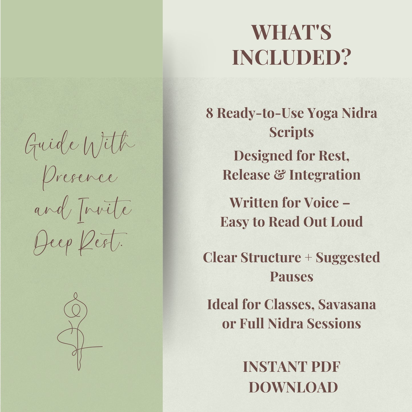 Yoga Nidra Collection – Guided Scripts for Yoga Teachers
