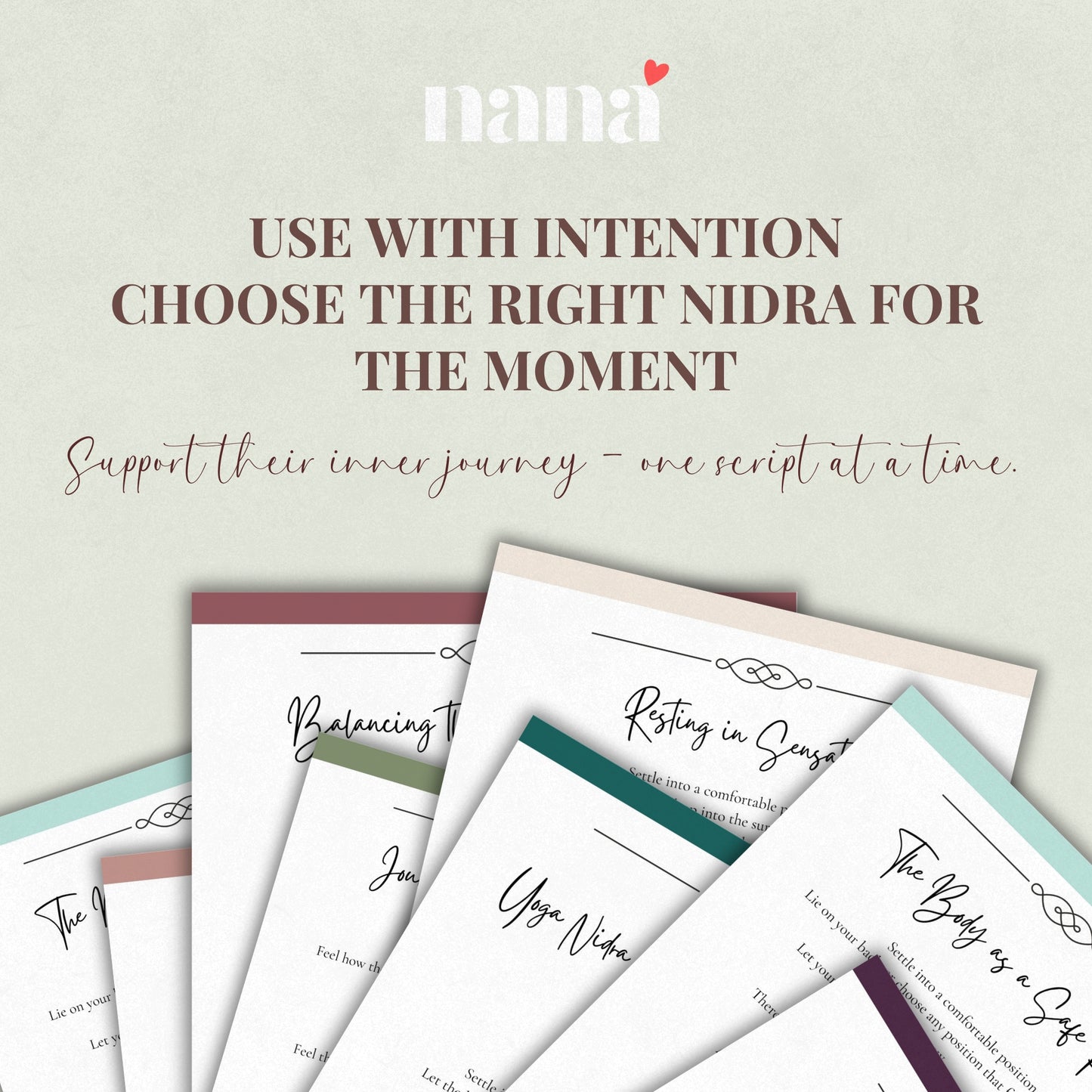 Yoga Nidra Collection – Guided Scripts for Yoga Teachers